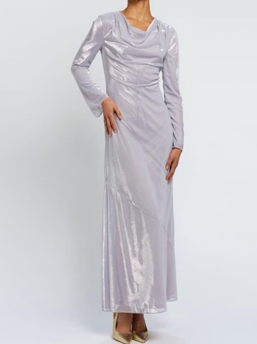 Daska Purple Lily Dress Size: M